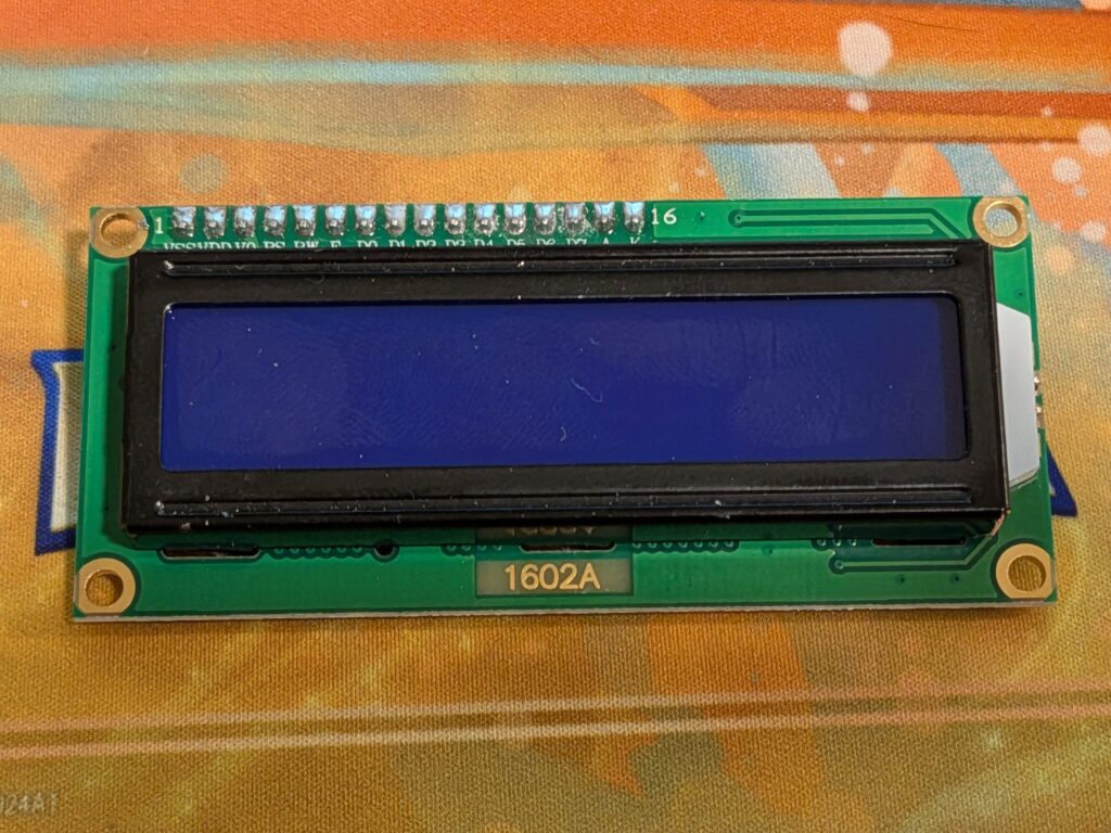 Text LCD screen for use with Arduino